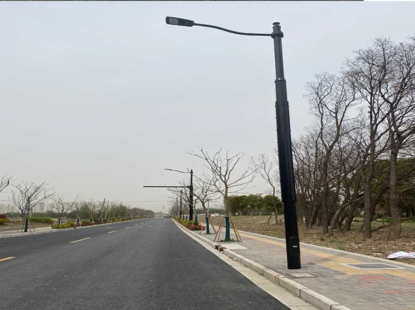 泸县上海综合杆 太阳能路灯工程
